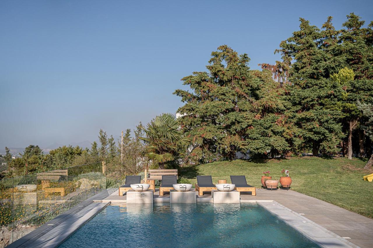 Villa Heora - The Floating Residence Tria Monastiria Екстериор снимка