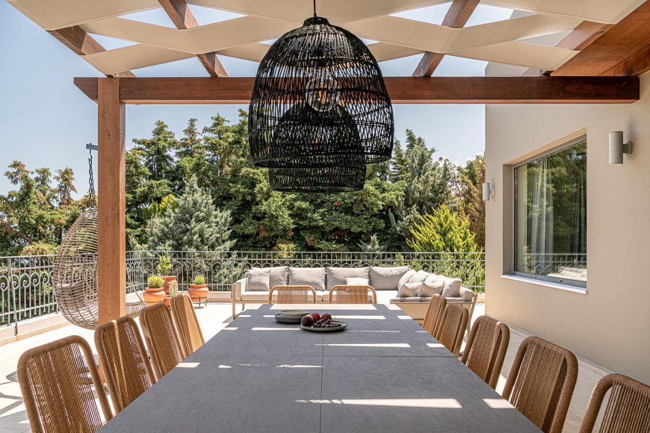 Villa Heora - The Floating Residence Tria Monastiria Екстериор снимка
